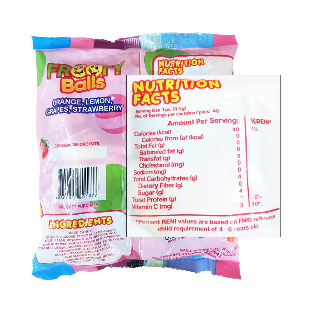 Columbia's Frooty Bubble Pop Strawberry 40's - Image 2