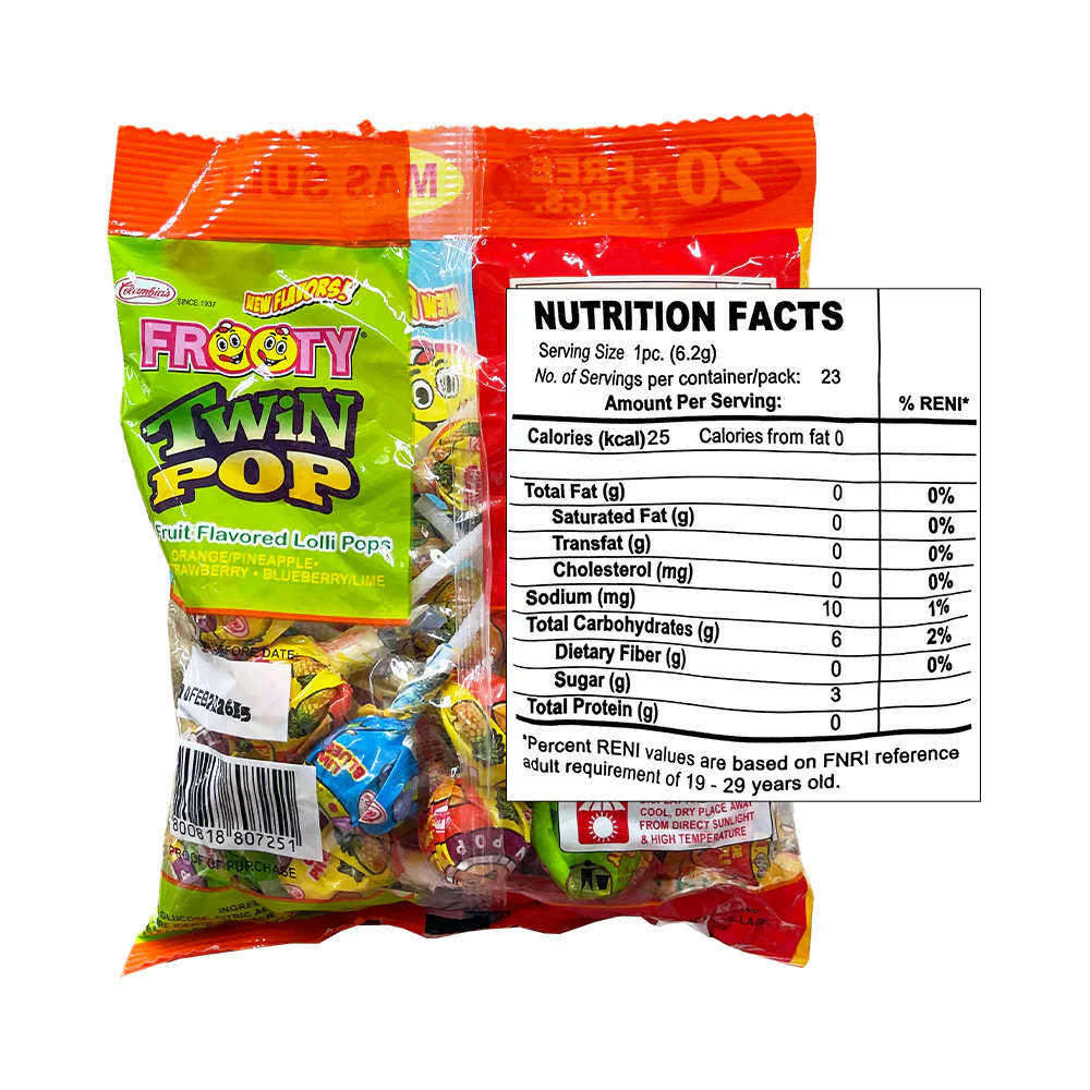 Columbia's Frooty Fruit Twin Pop 20's + 3 - Image 2
