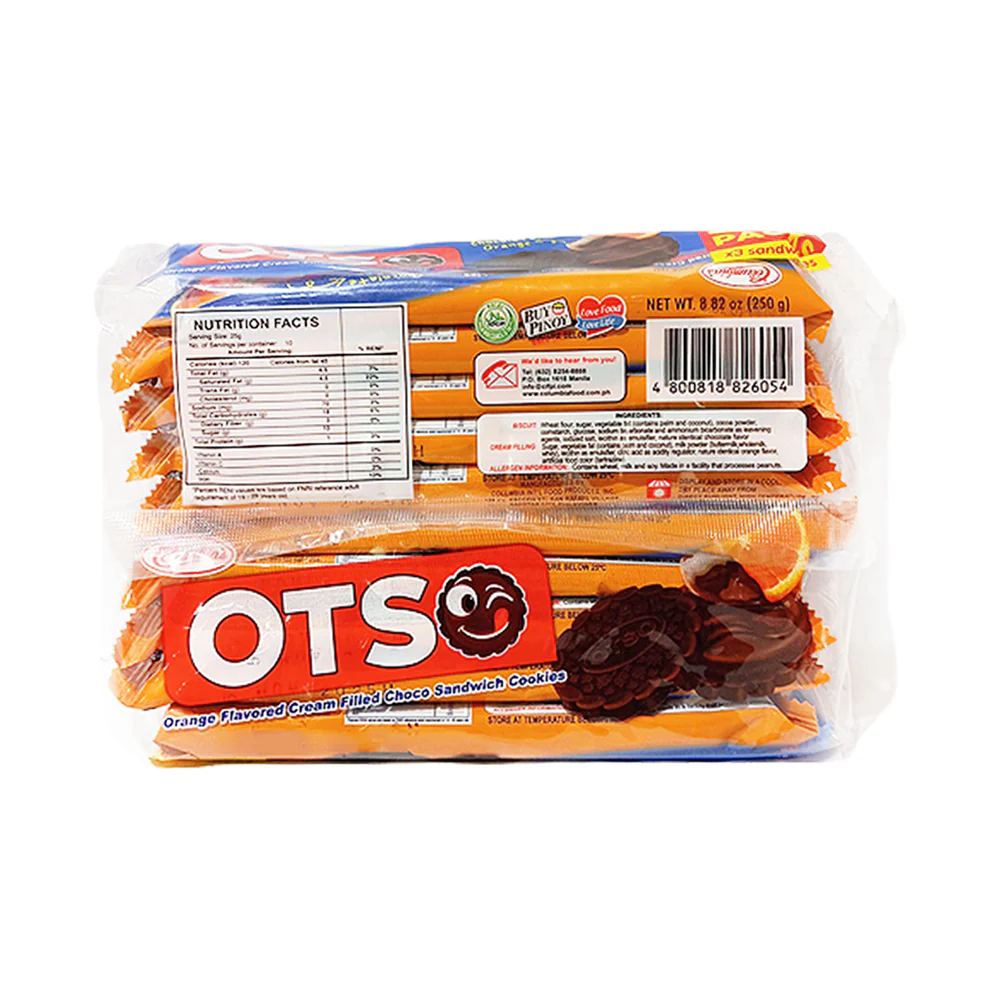 Columbia's Otso Choco Cookies Orange 10's - Image 2