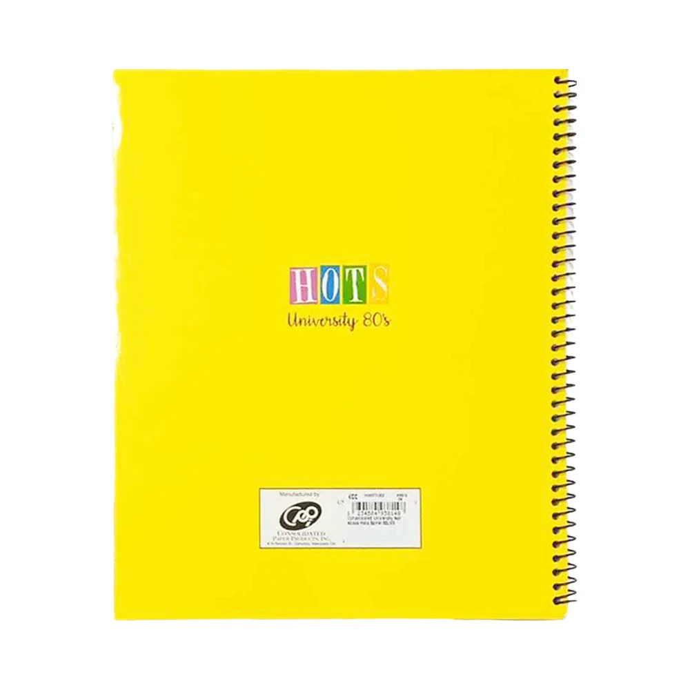 Consolidated University Notebook Hots Spiral 80 Leaves - Image 2