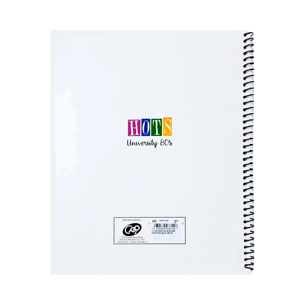 Consolidated University Notebook Hots Spiral 80 Leaves - Image 4