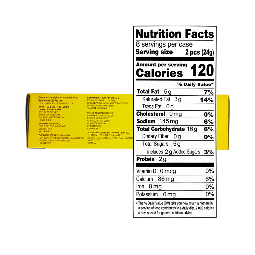 Cowhead Sandwich Crackers With Calcium 190g - Image 3