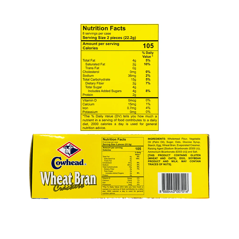 Cowhead Wheat Bran Crackers - Image 2