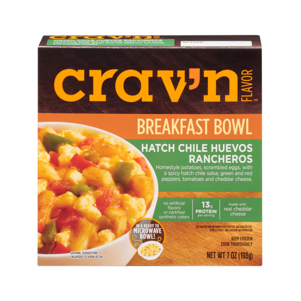 Crav'n Breakfast Hatch Chili Huevos Rancheros 198g - Image 2