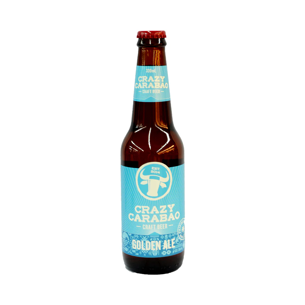 Crazy Carabao Brewing Golden Ale Craft Beer 330ml - Image 2