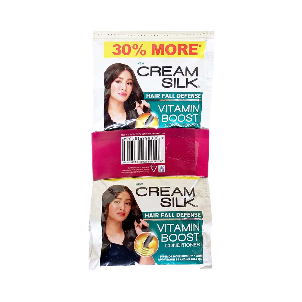 Cream Silk Ultimate Reborn Hair Fall Defense Tri-Oleo Conditioner 11ml 11's + 1 - Image 2