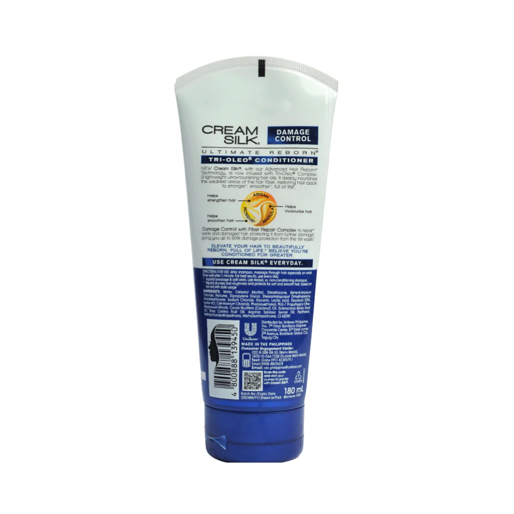Creamsilk Conditioner Damage Control Dark Blue 180ml - Image 2