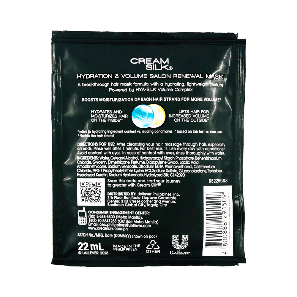 Creamsilk Hydration & Volume Mask 22ml - Image 2
