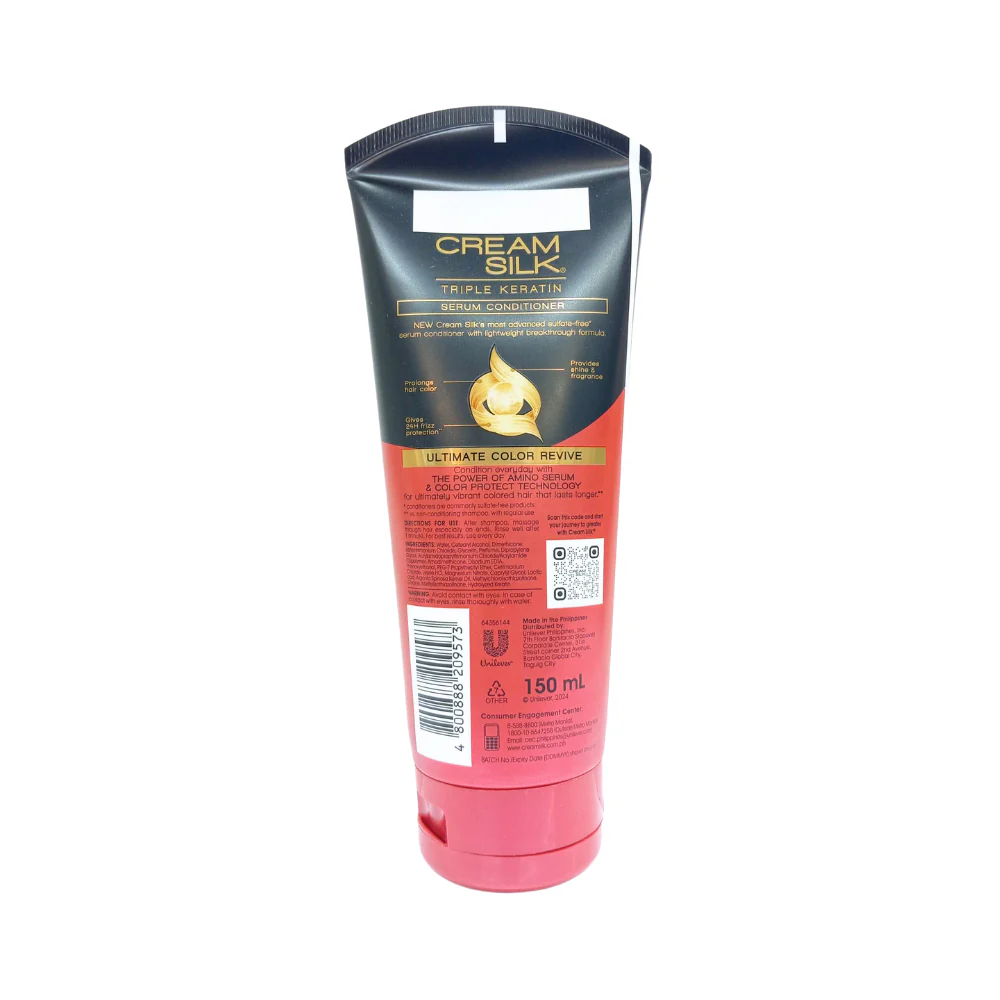 Creamsilk Triple Keratin Rescue Ultimate Color Revive 150ml - Image 2
