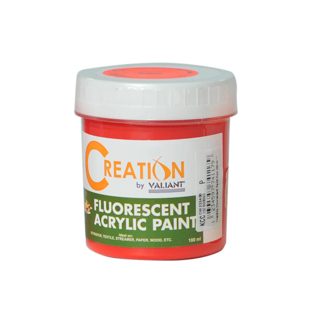 Creation Fluorescent Acrylic Paint 100ml - Image 5