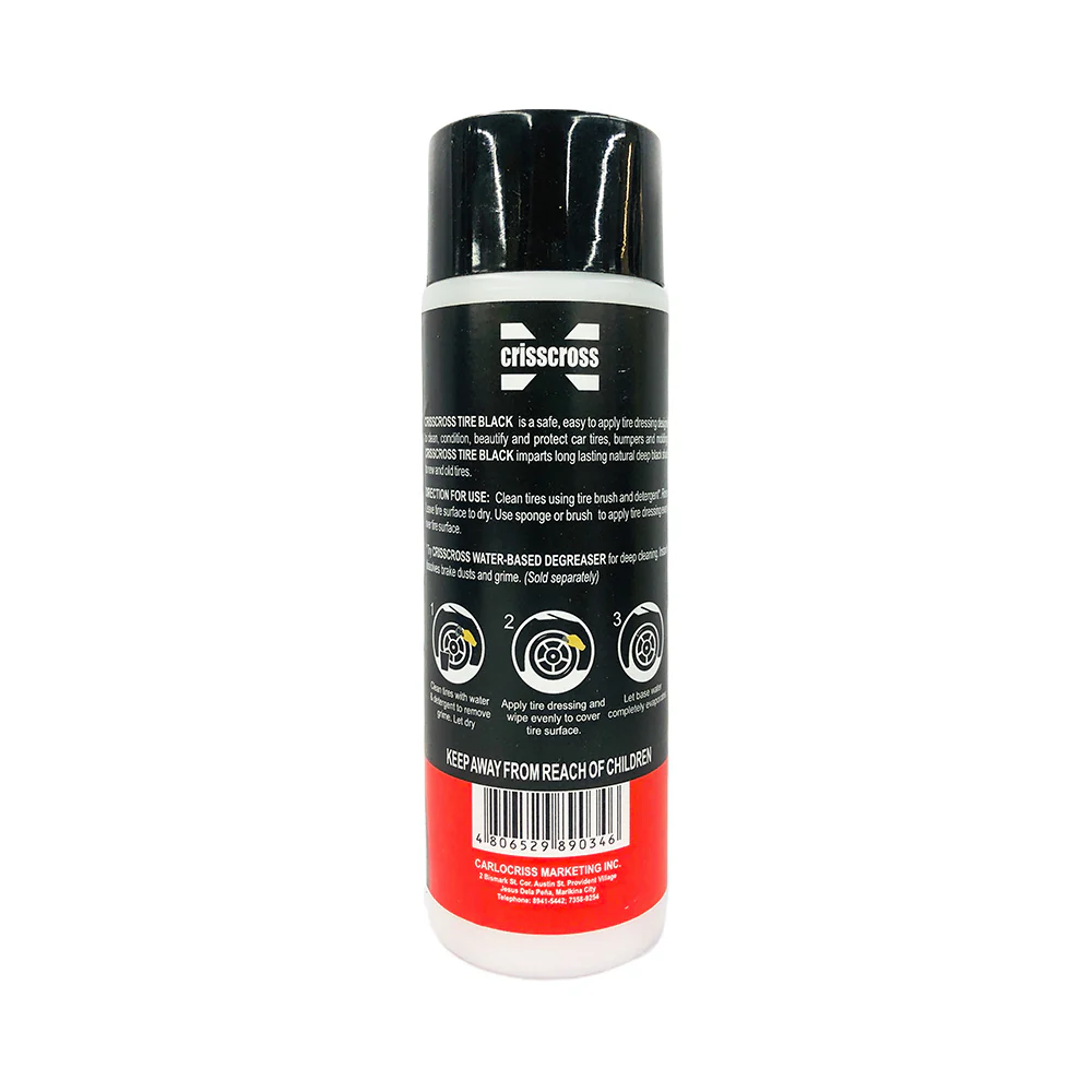 Crisscross Water-Based Tire Black - Image 2