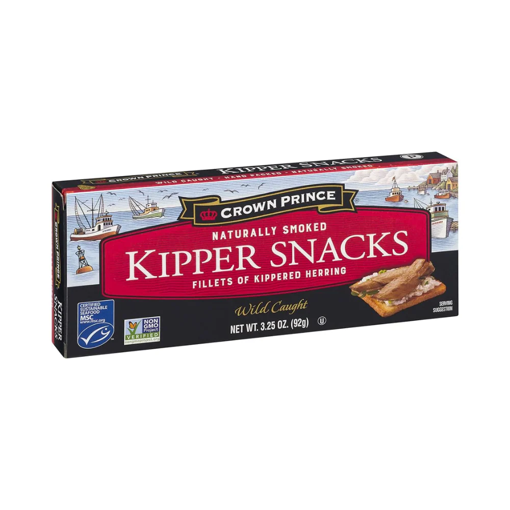 Crown Prince Kipper Snack Fillets Wild Caught 92g - Image 2