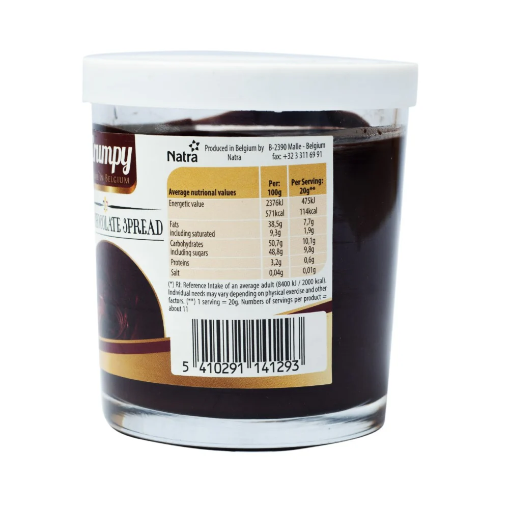 Crumpy Dark Chocolate Spread 225g - Image 2