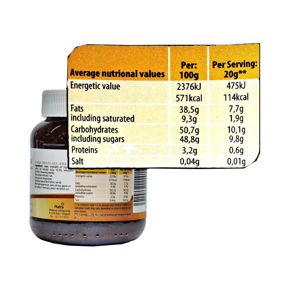 Crumpy Dark Chocolate Spread 400g - Image 2