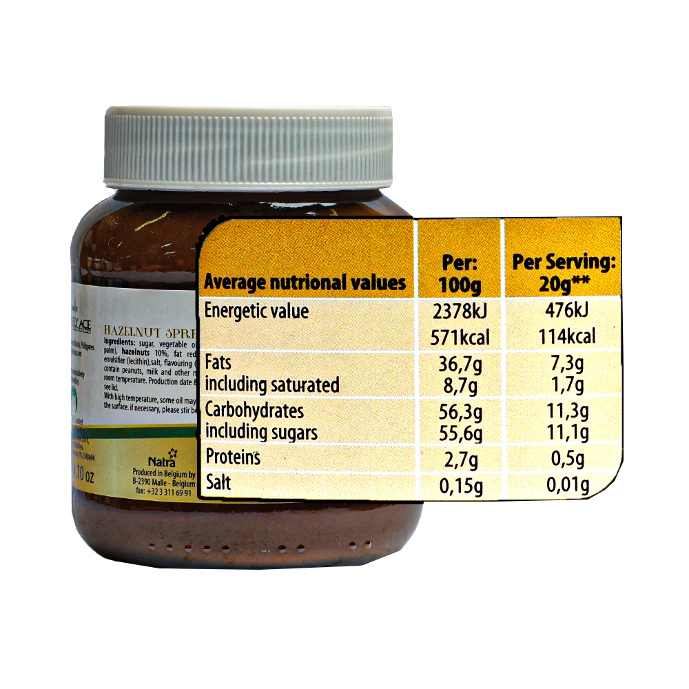 Crumpy Hazelnut Spread 400g - Image 2