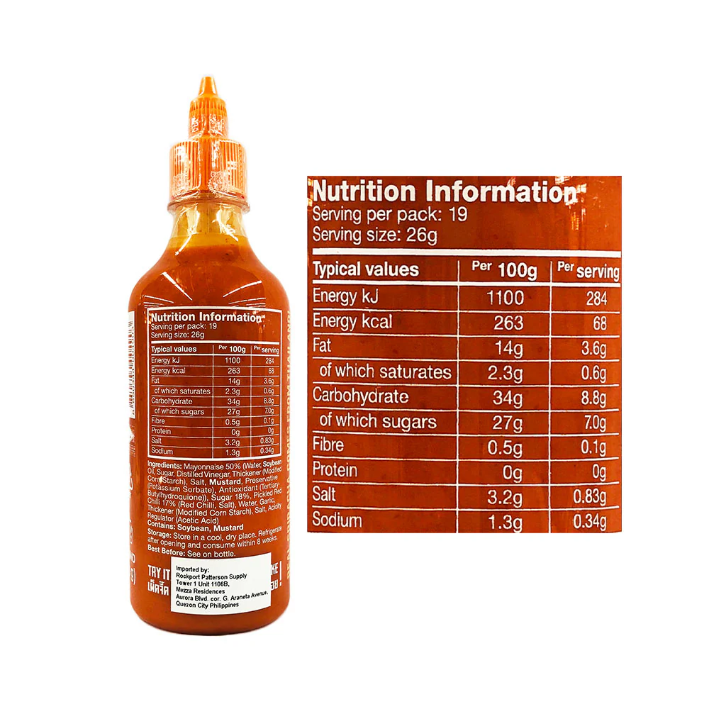 Crying Thaiger Sriracha Mayo Chili Sauce - Image 2