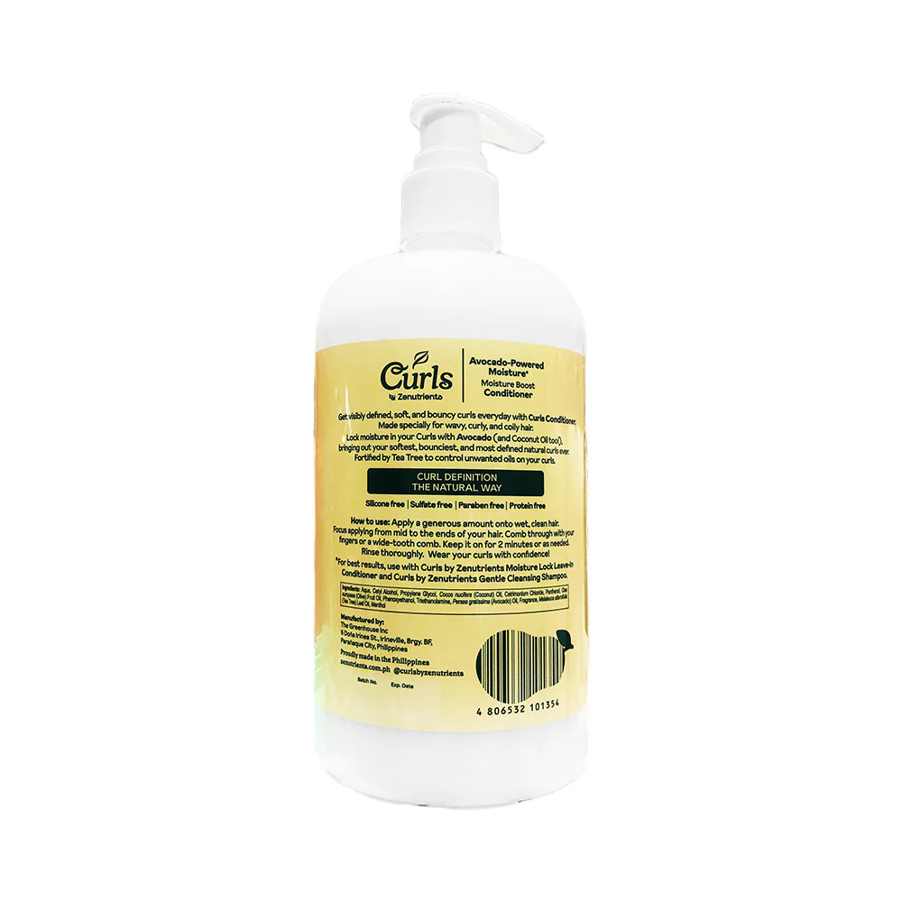 Curls By Zenutrients Avocado Powered Moisture Conditioner 500ml - Image 3