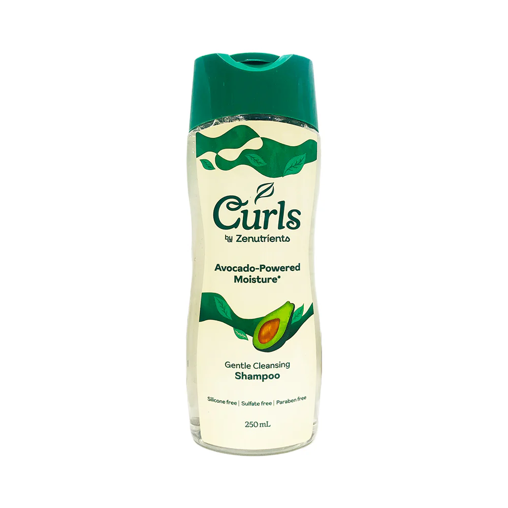 Curls By Zenutrients Avocado Powered Moisture Gentle Cleansing Shampoo - Image 2