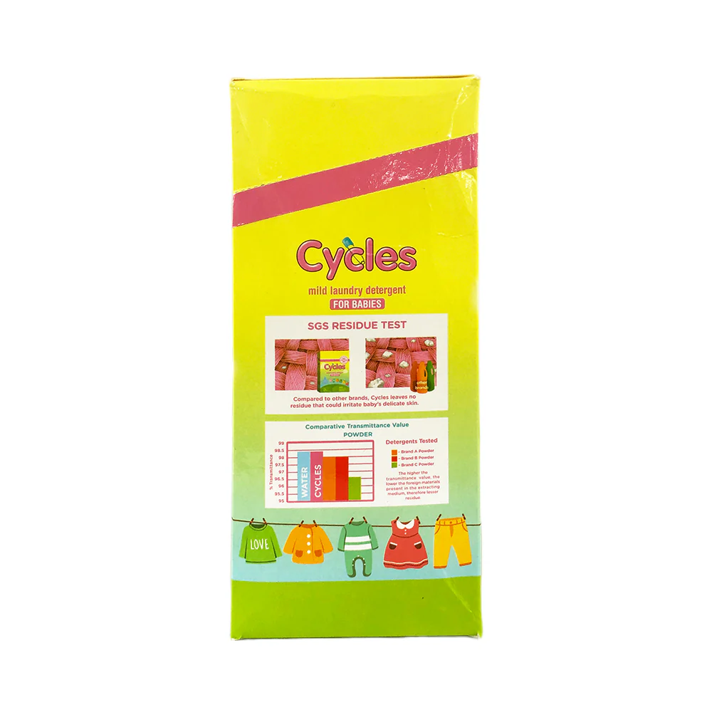 Cycles Mild Laundry Detergent Powder - Image 2