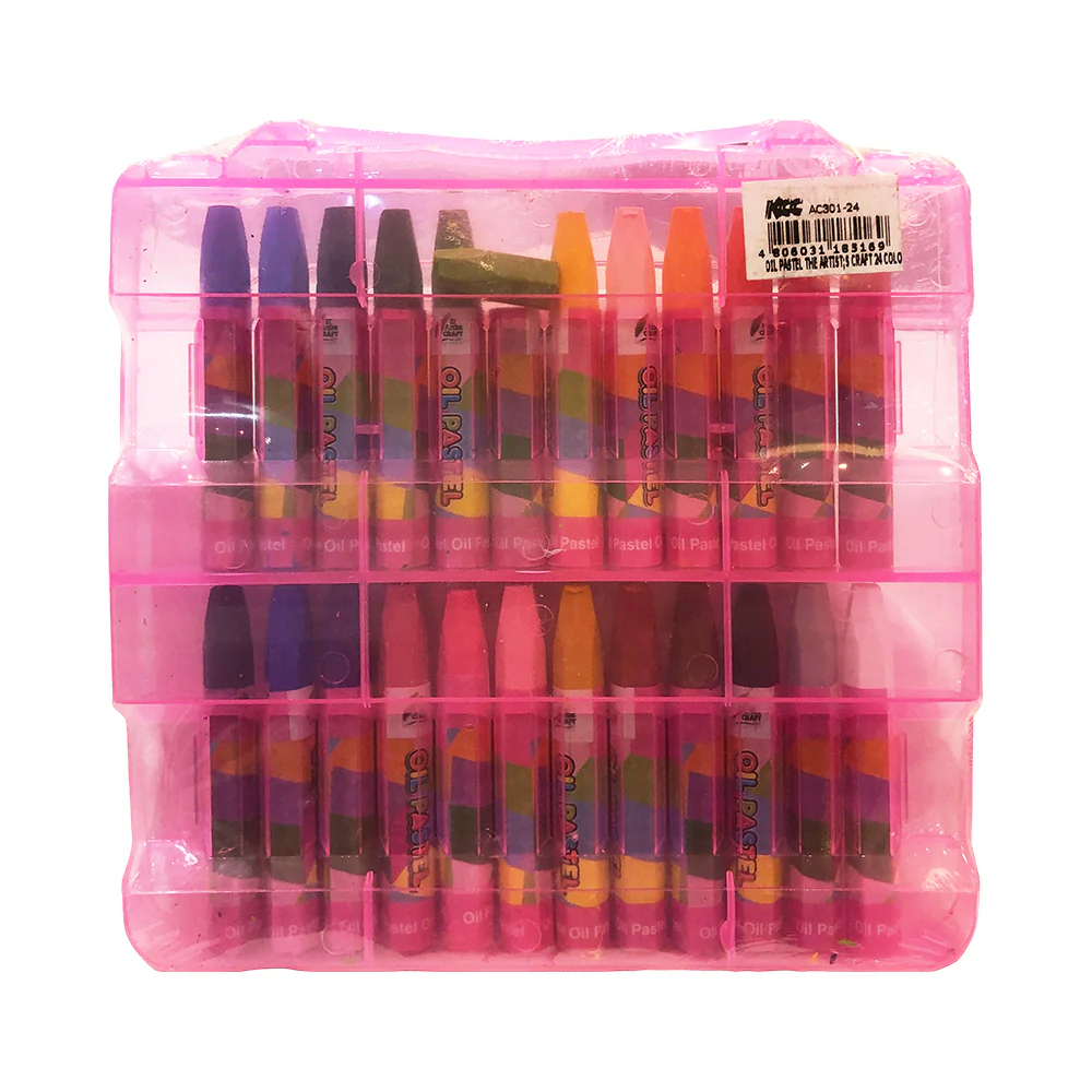 D Artist Craft Oil Pastel 24 Colors - Image 2