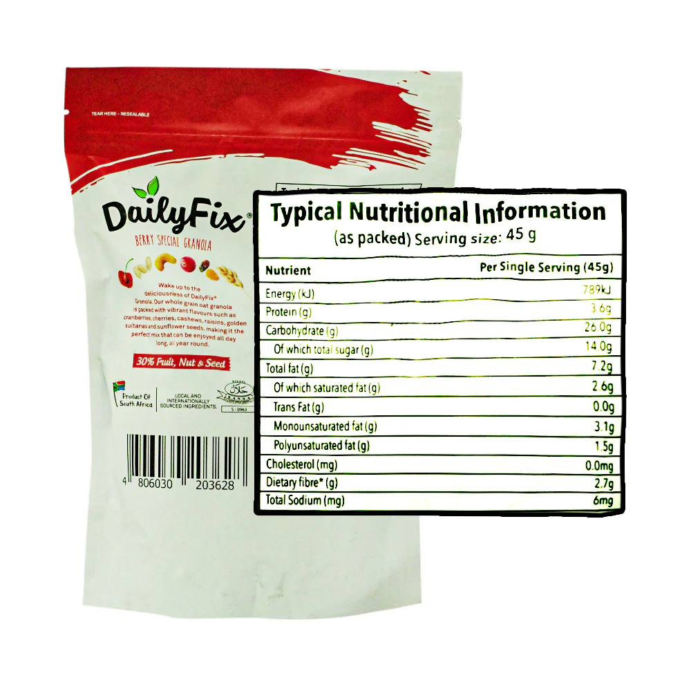 DailyFix Berry Special Granola 350g - Image 2