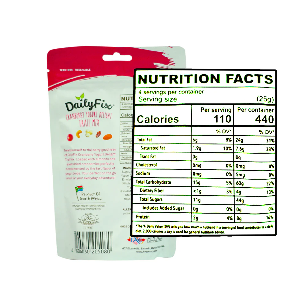 DailyFix Cranberry Yogurt Delight Trail Mix 100g - Image 2