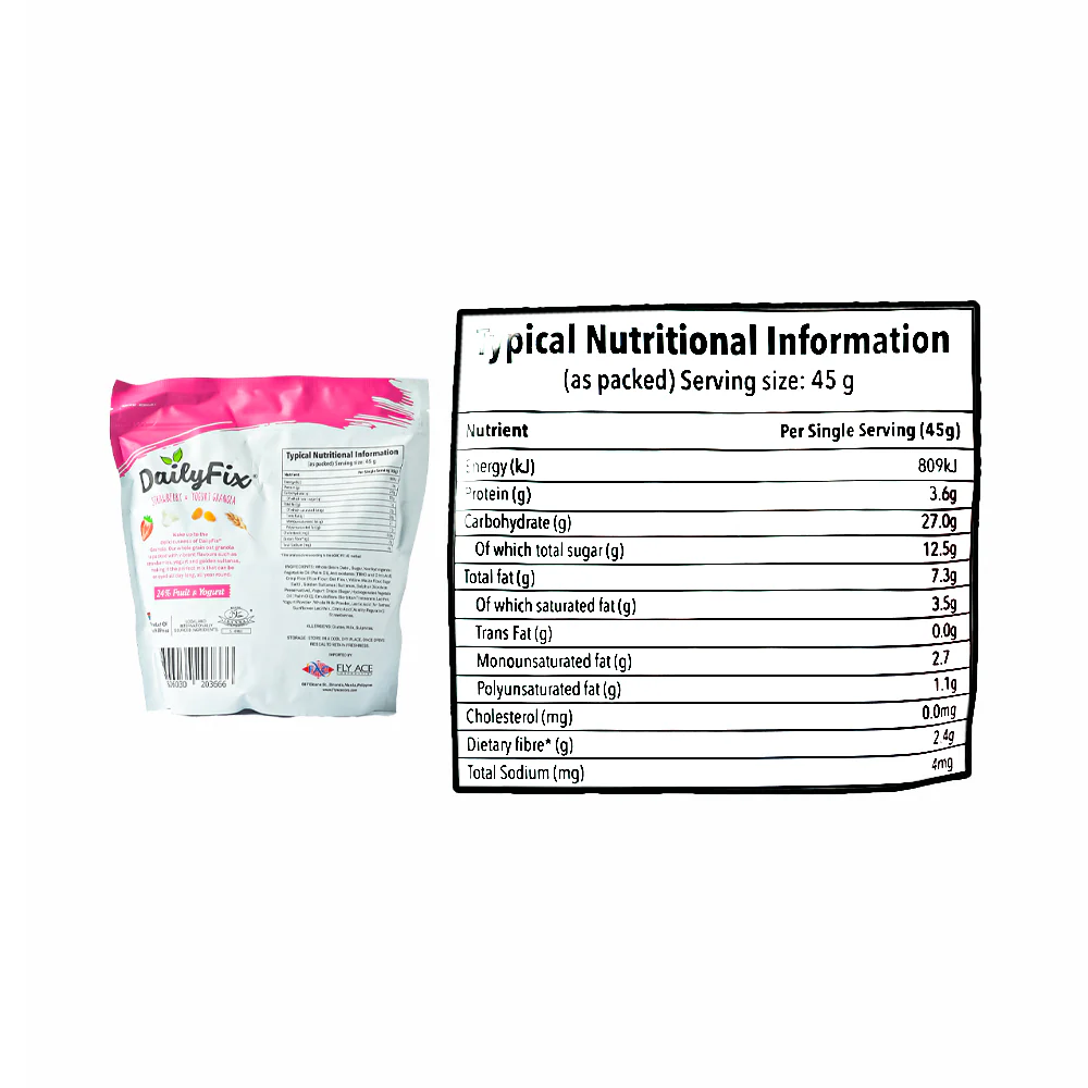 DailyFix Strawberry And Yogurt 700g - Image 3