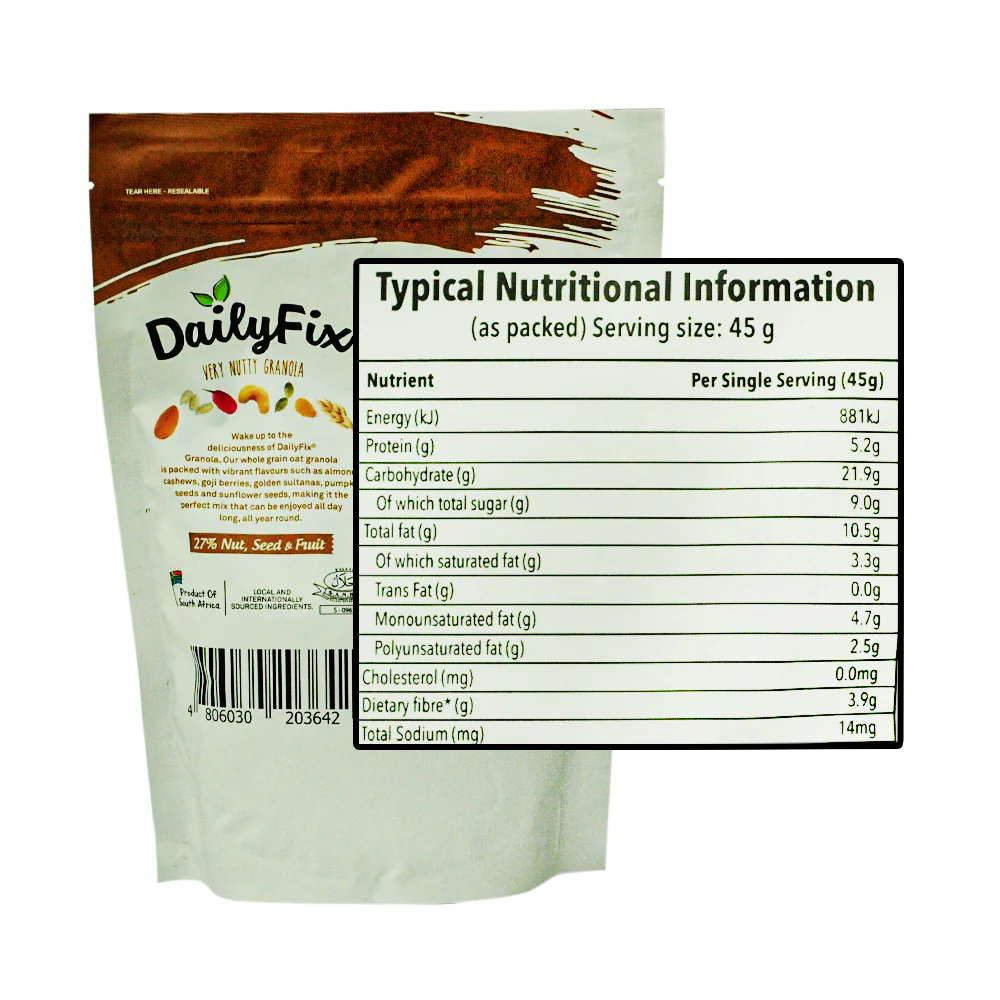 DailyFix Very Nutty Granola 350g - Image 2