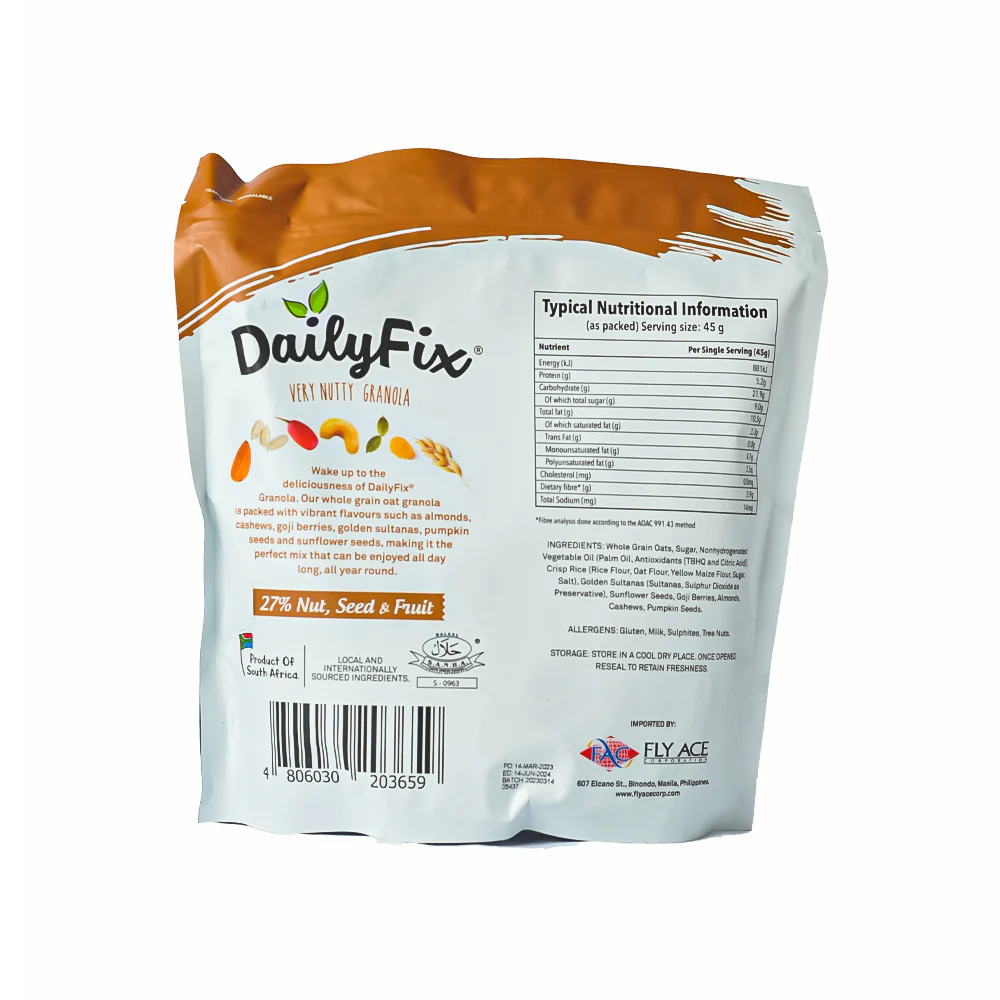 DailyFix Very Nutty Granola 700g - Image 2