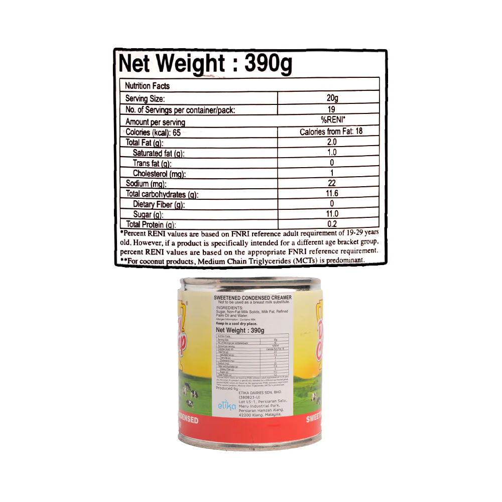Dairy Champ Sweetened Condensed Creamer 390g - Image 3