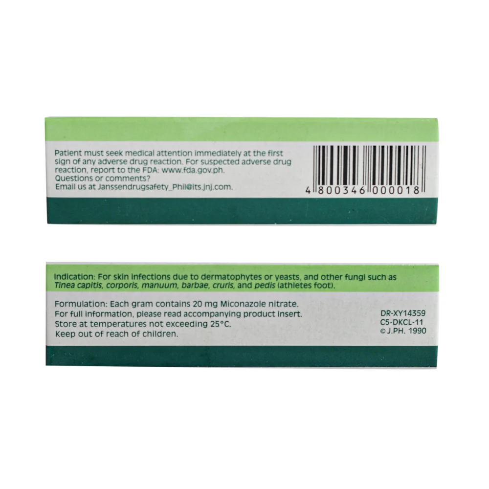 Daktarin Miconazole Nitrate Cream 20mg/g 5g - Image 2