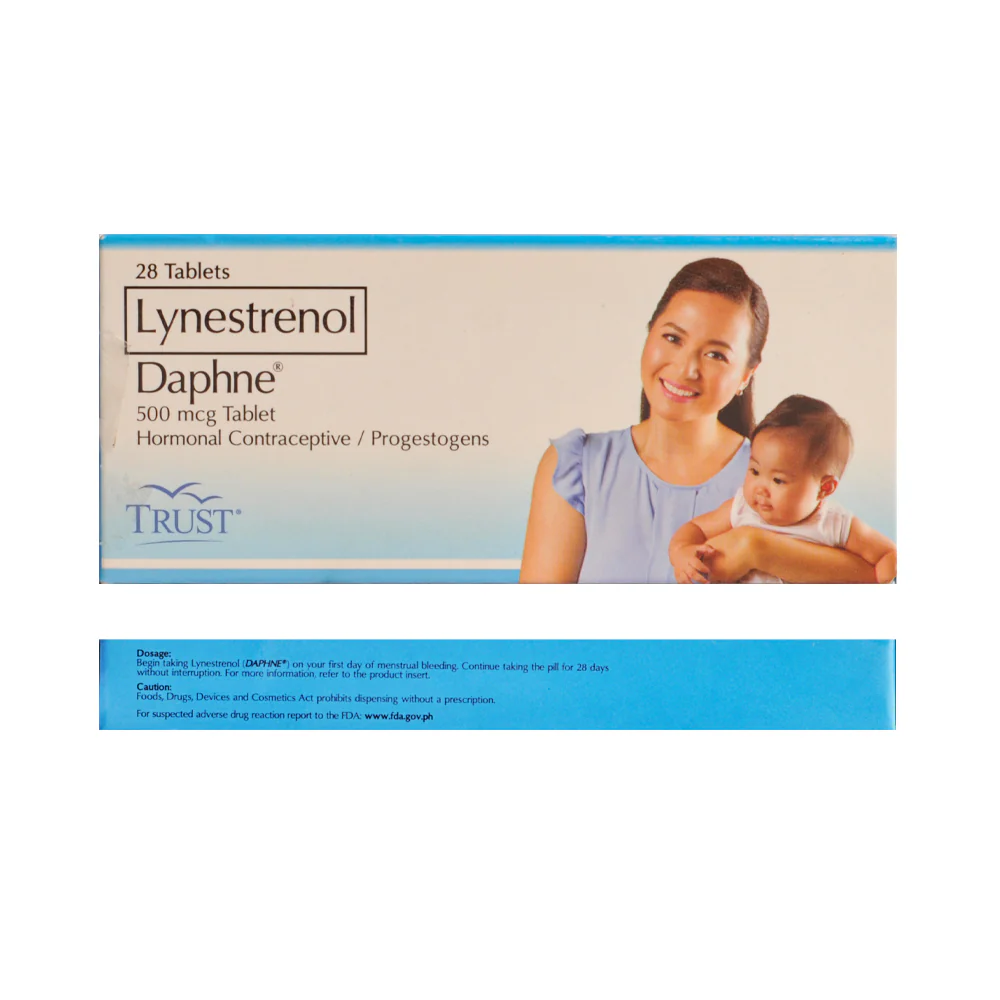 Daphne Lynestrenol 500mcg Pills Tablet 28's - Image 3