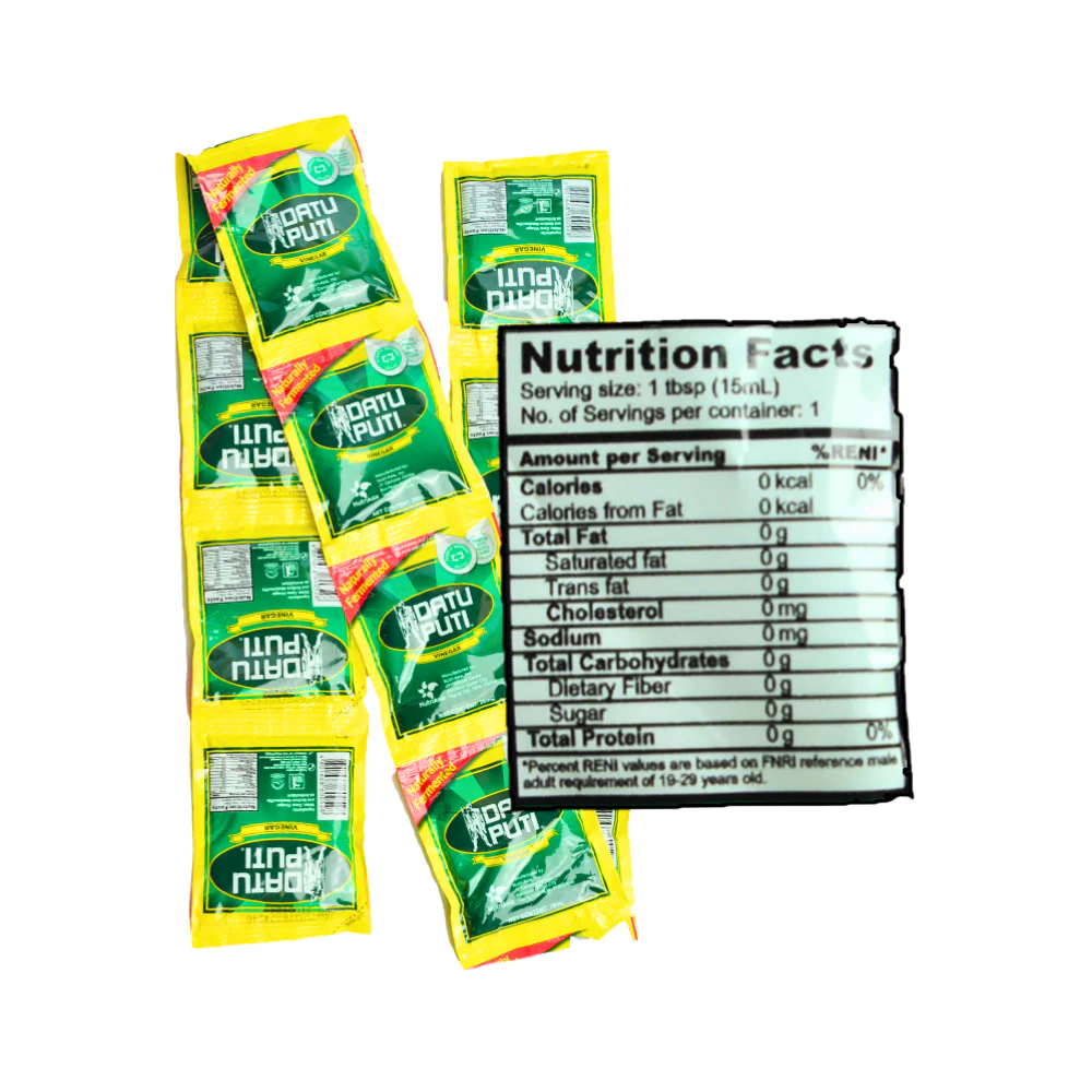 Datu Puti White Vinegar 20ml x 12's - Image 2