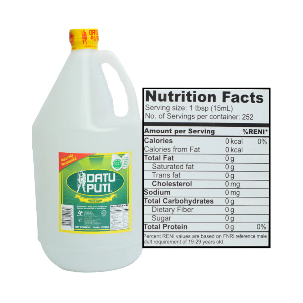 Datu Puti White Vinegar 4L - Image 2