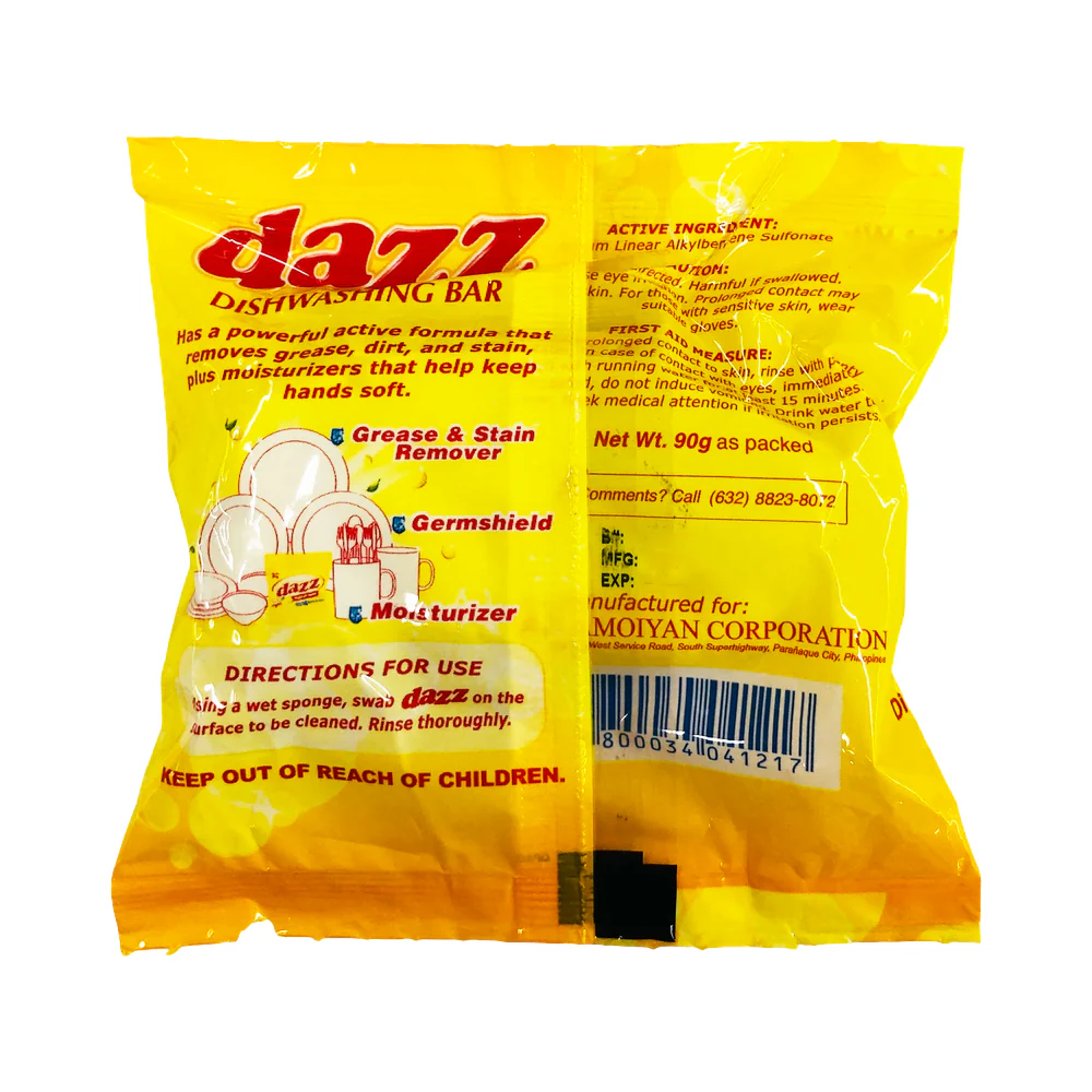 Dazz Dishwashing Bar Lemon 90g - Image 2