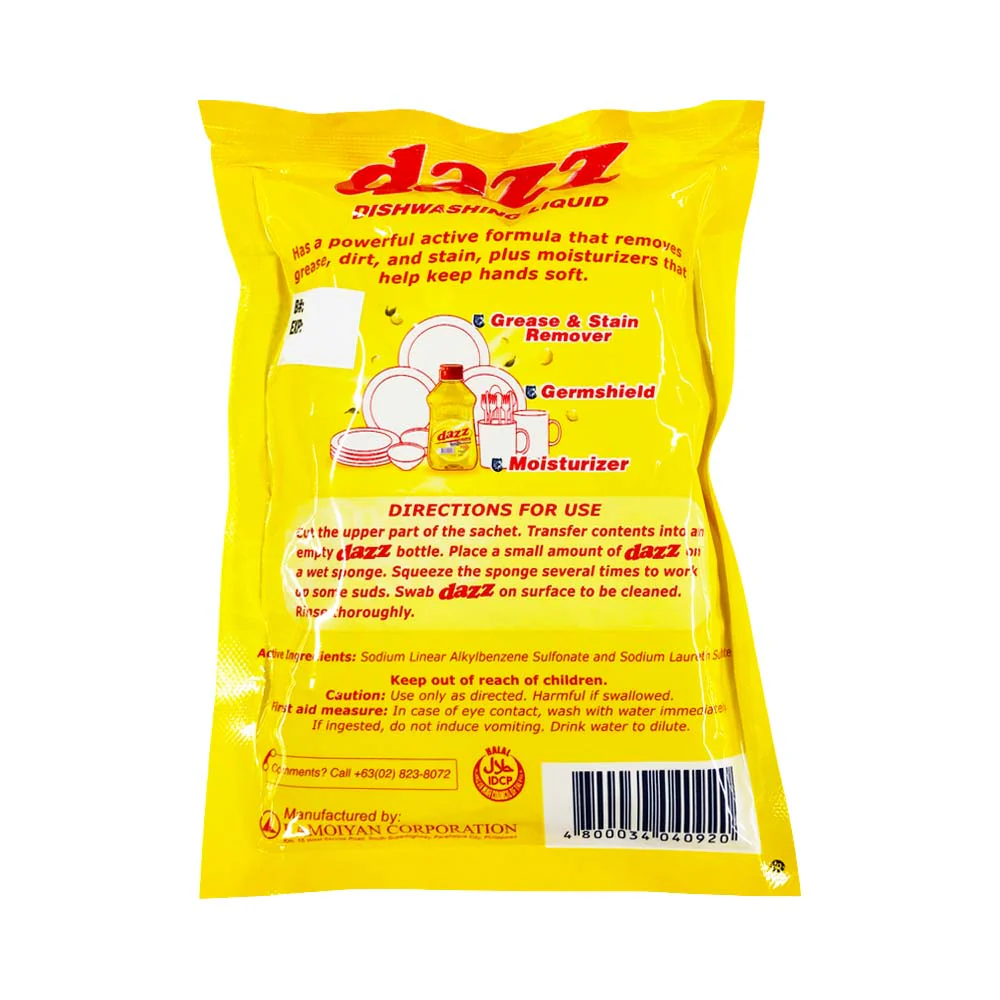Dazz Dishwashing Liquid Lemon Refill Pack 200ml - Image 2