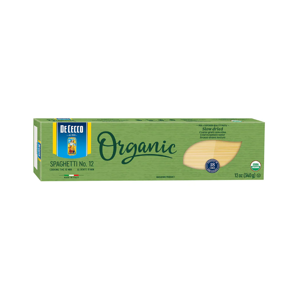 De Cecco Organic Spaghetti 340g - Image 2