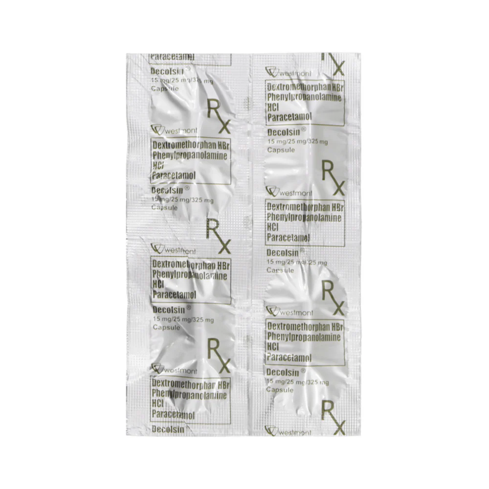 Decolsin 15mg/25mg/325mg Capsule - Image 2