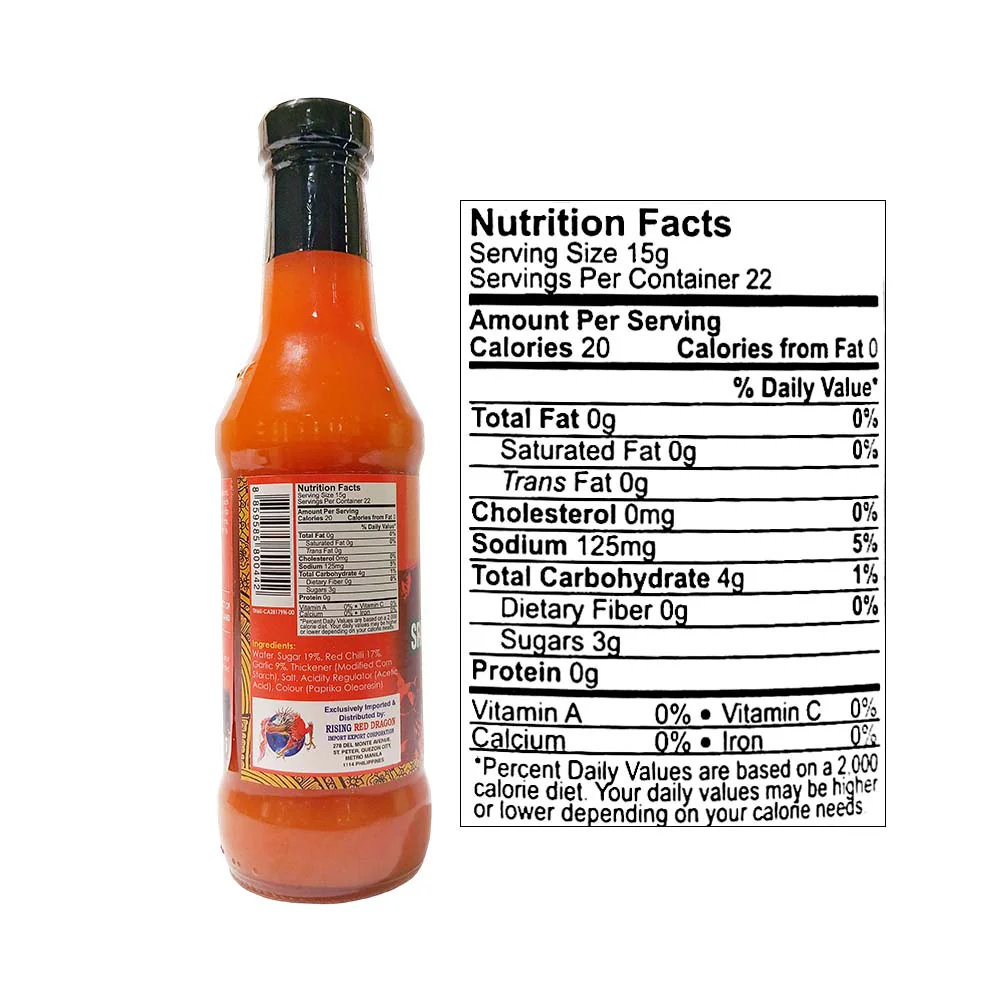 Dee Thai Sriracha Chilli Sauce 295ml - Image 3