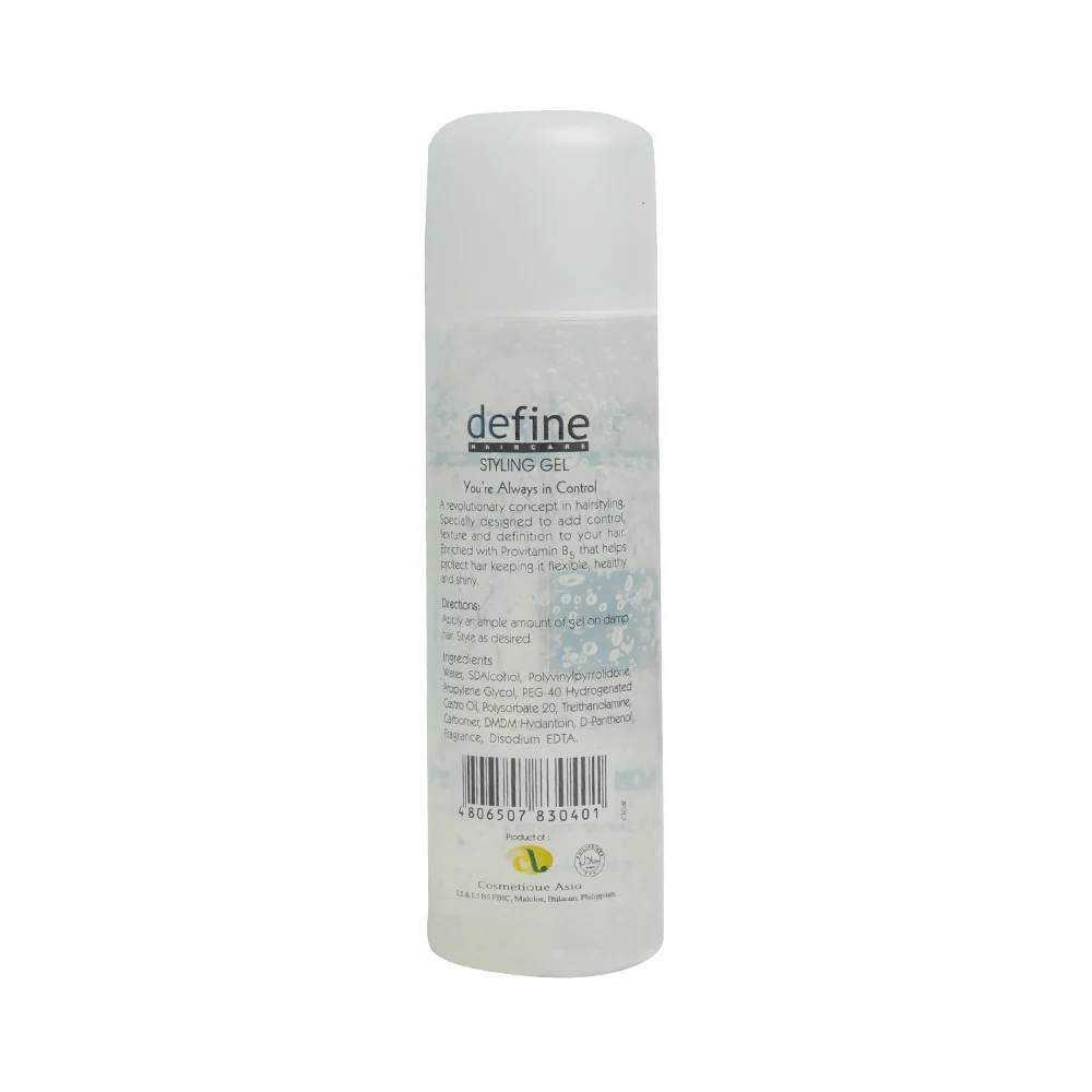 Define Styling Gel Clear 125ml - Image 2