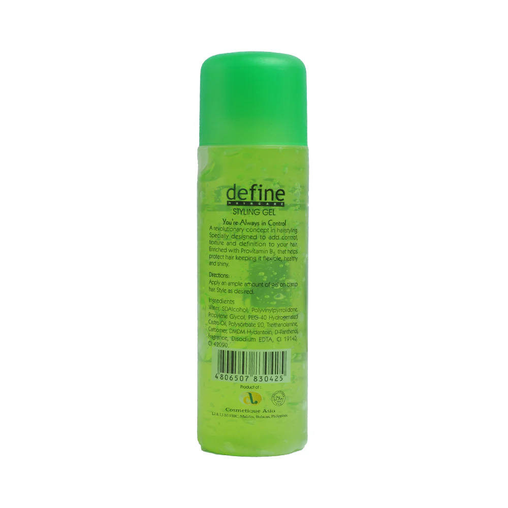 Define Styling Gel Green 125ml - Image 2