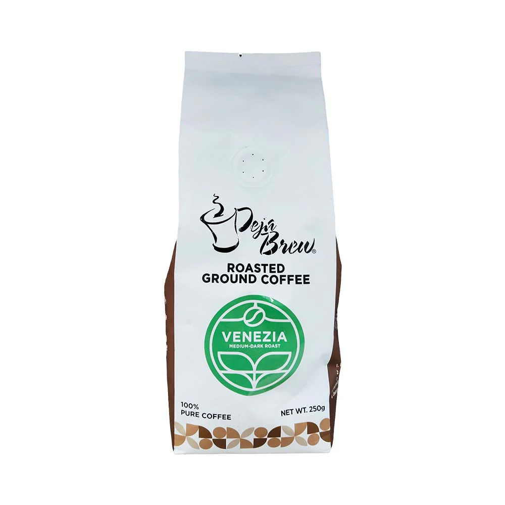 Deja Brew Coffee Ground Venezia Italia Blend 250g