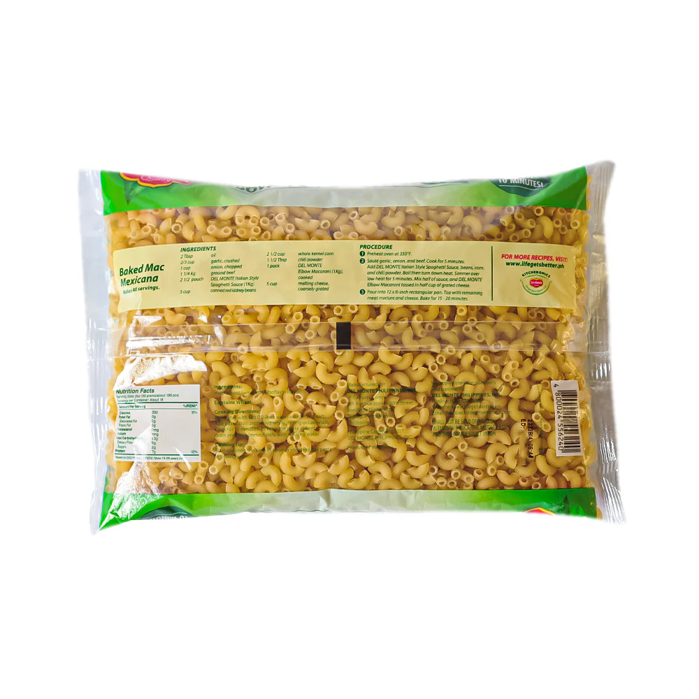 Del Monte Elbow Macaroni 1kg - Image 2