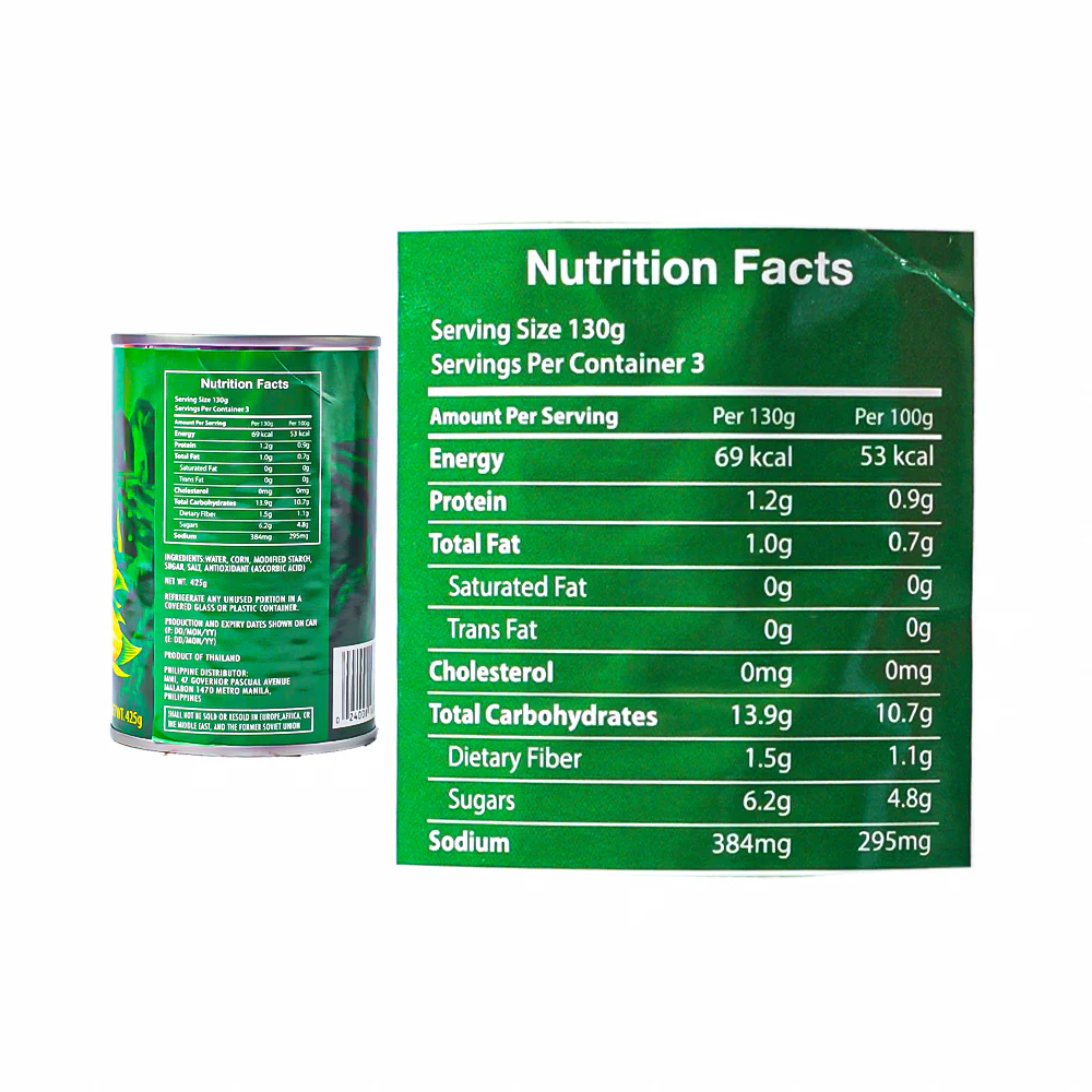 Del Monte Fresh Cut Sweet Corn Cream Style 425g - Image 3