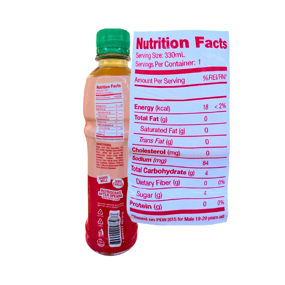 Del Monte Fruity Zing 330ml - Image 2