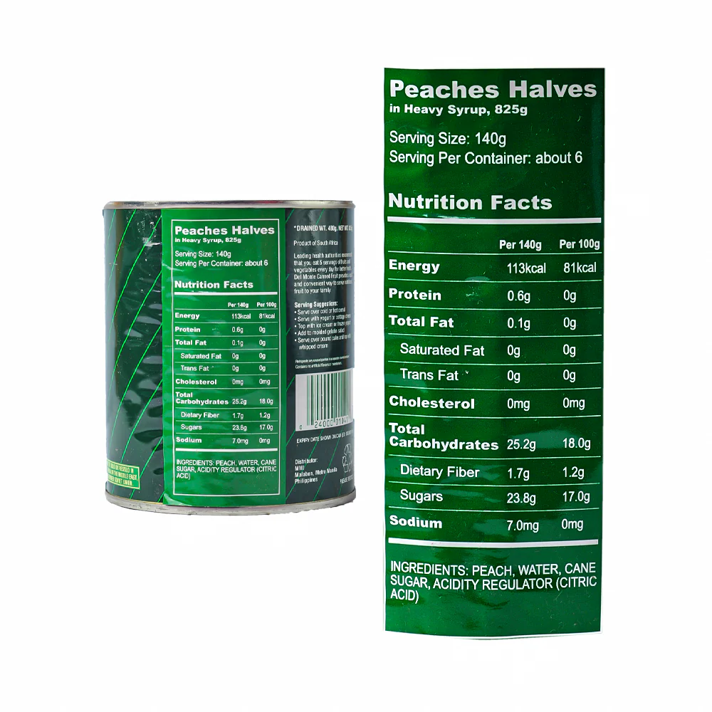 Del Monte Imported Peach Halves 825g (13oz) - Image 3