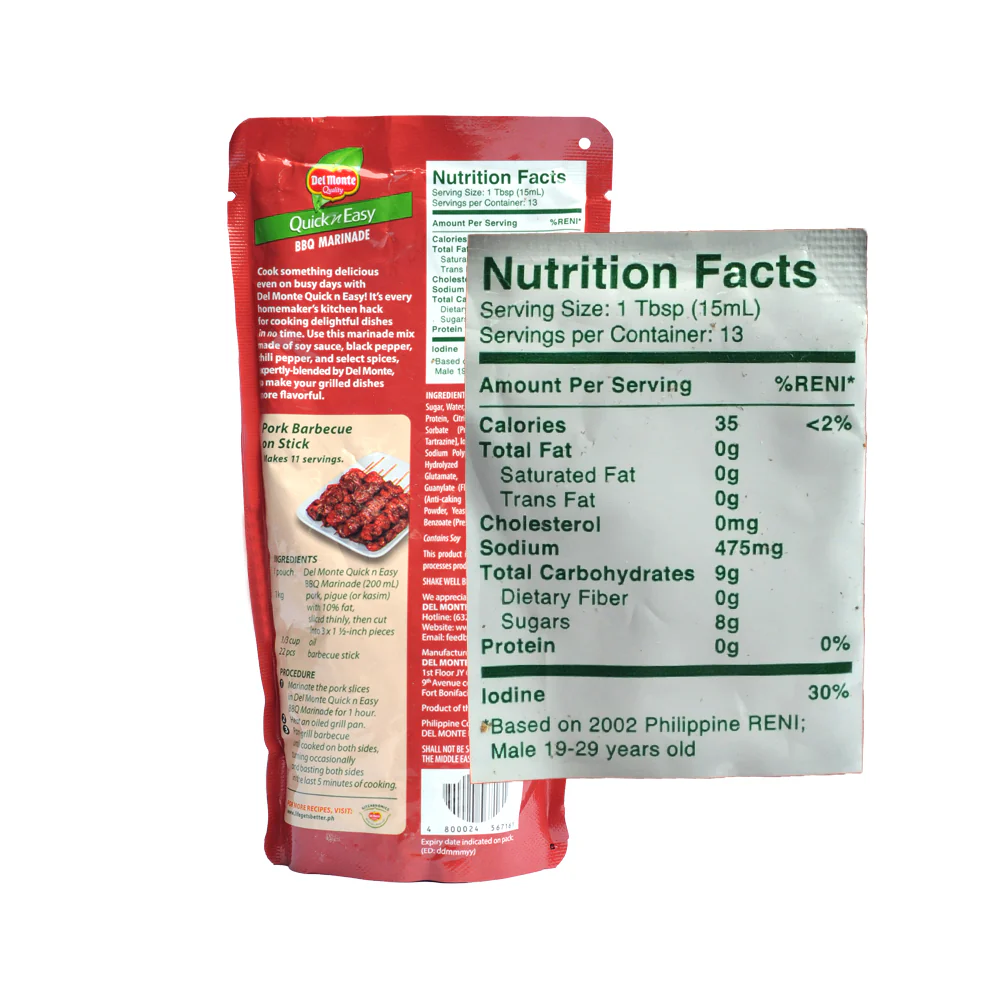 Del Monte Quick 'N Easy Marinade BBQ SUP 200ml - Image 2