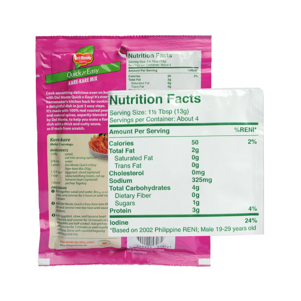 Del Monte Quick 'N Easy Mix Kare Kare 50g - Image 2