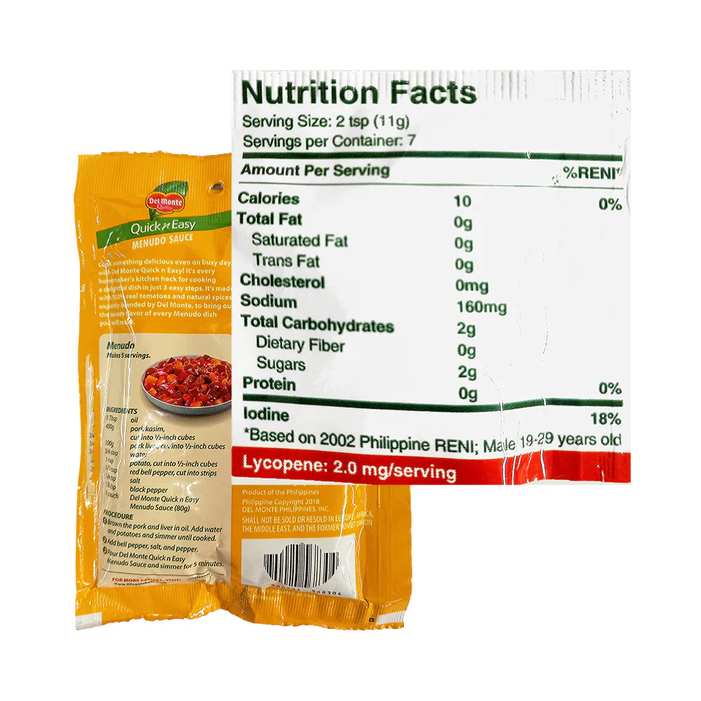 Del Monte Recipe Mix Menudo 80g - Image 2