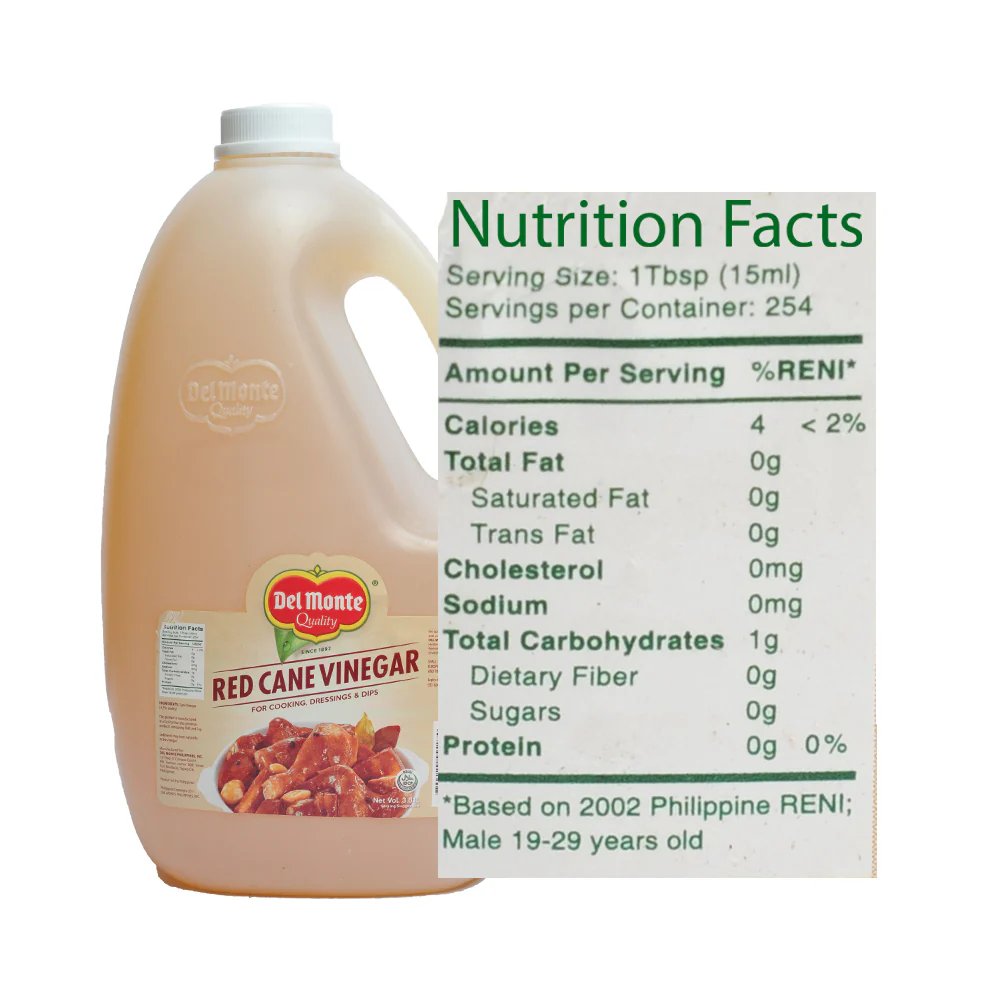 Del Monte Red Cane Vinegar 3.81L - Image 2